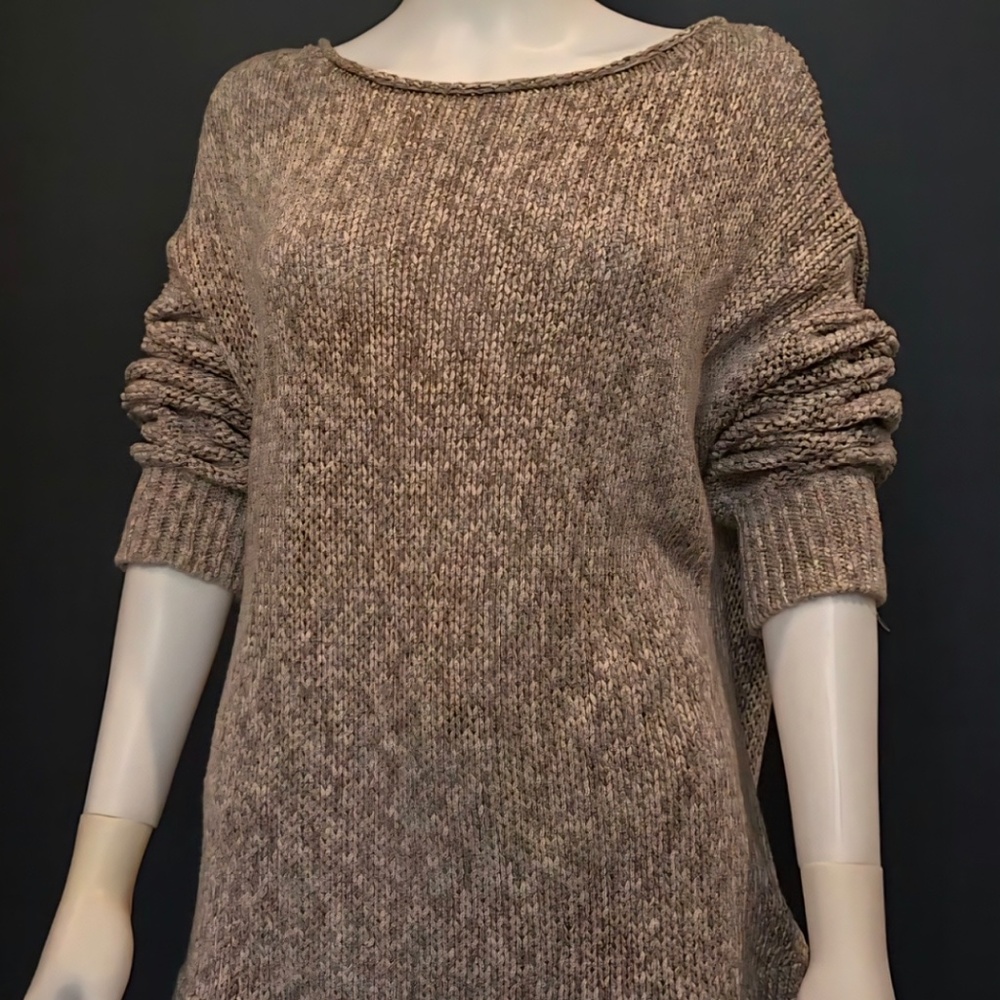 Vince Marled Knit Pullover Sweater - Size XL